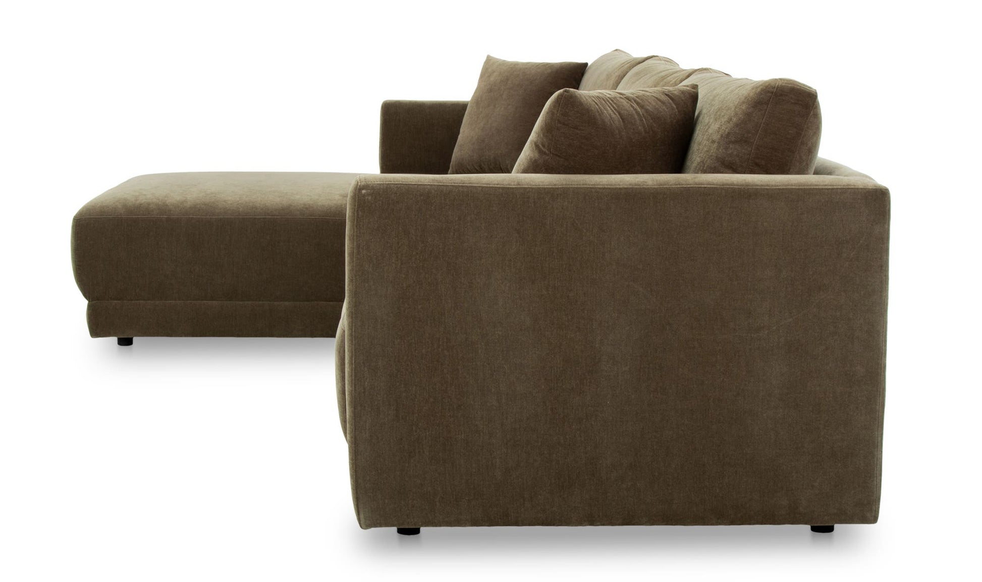Bryn Sectional Left Heritage Cedar Green by Moe's Home Collection - view 10