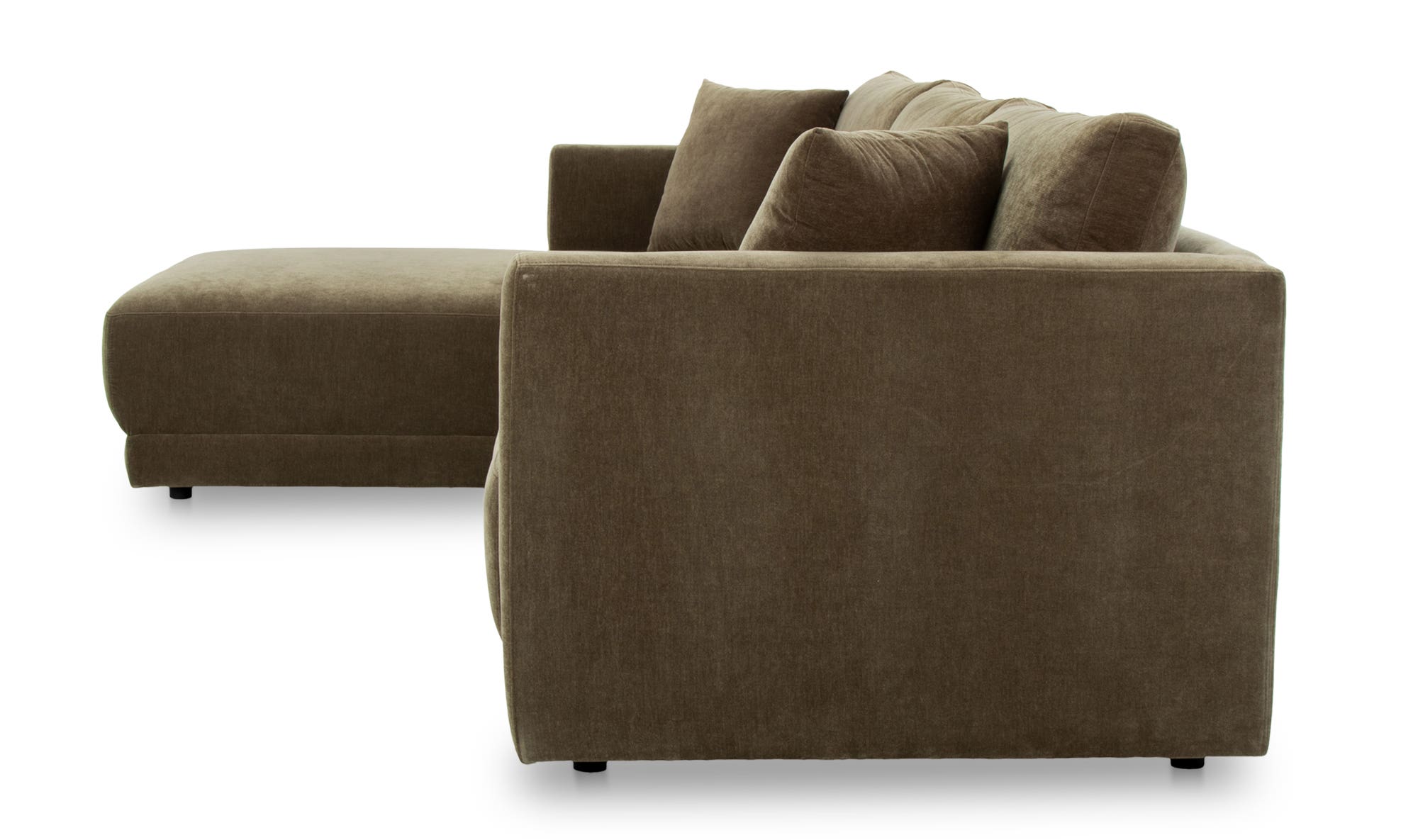 Bryn Sectional Left Heritage Cedar Green by Moe's Home Collection - view 10