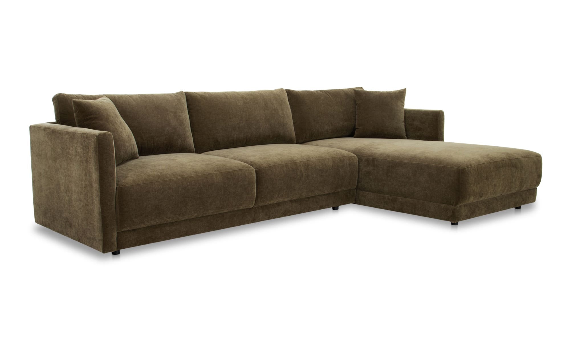 Bryn Sectional Right Heritage Cedar Green by Moe's Home Collection - view 9