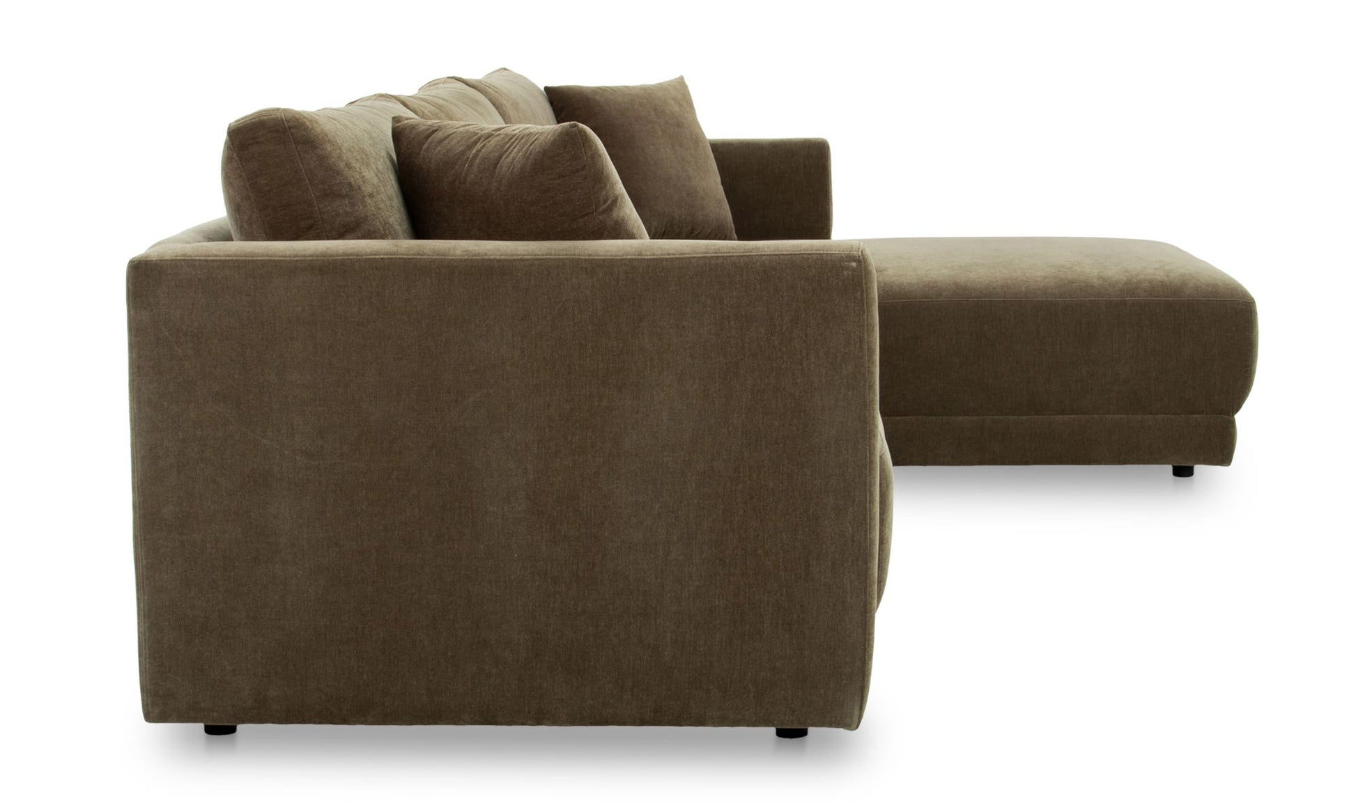 Bryn Sectional Right Heritage Cedar Green by Moe's Home Collection - view 10