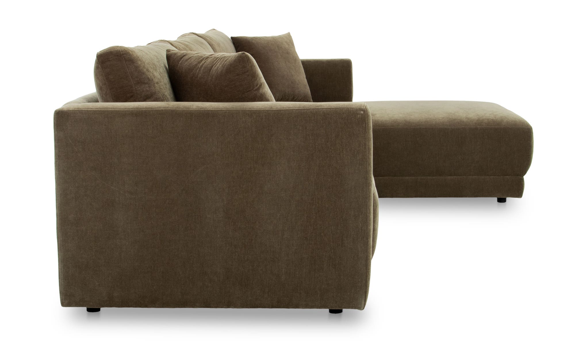 Bryn Sectional Right Heritage Cedar Green by Moe's Home Collection - view 10