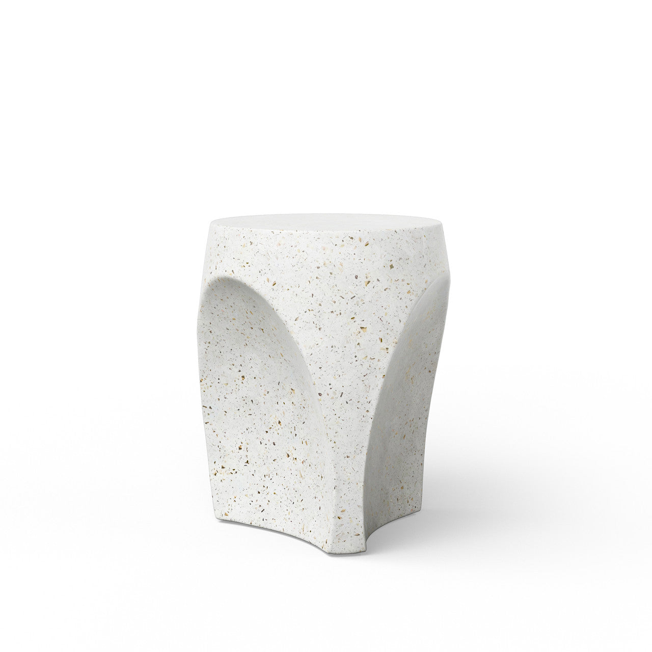 Mixx - Thalia Stool - Ivory Terrazzo