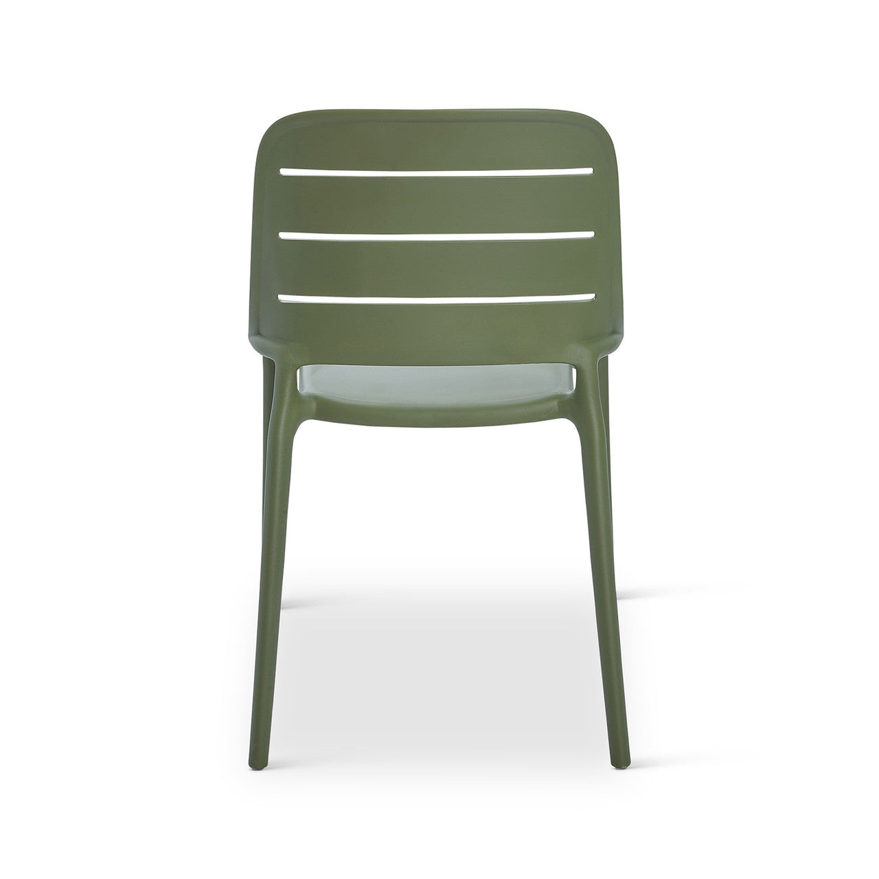 Jasper Outdoor Stacking Chair (Set of 4) - Army Green