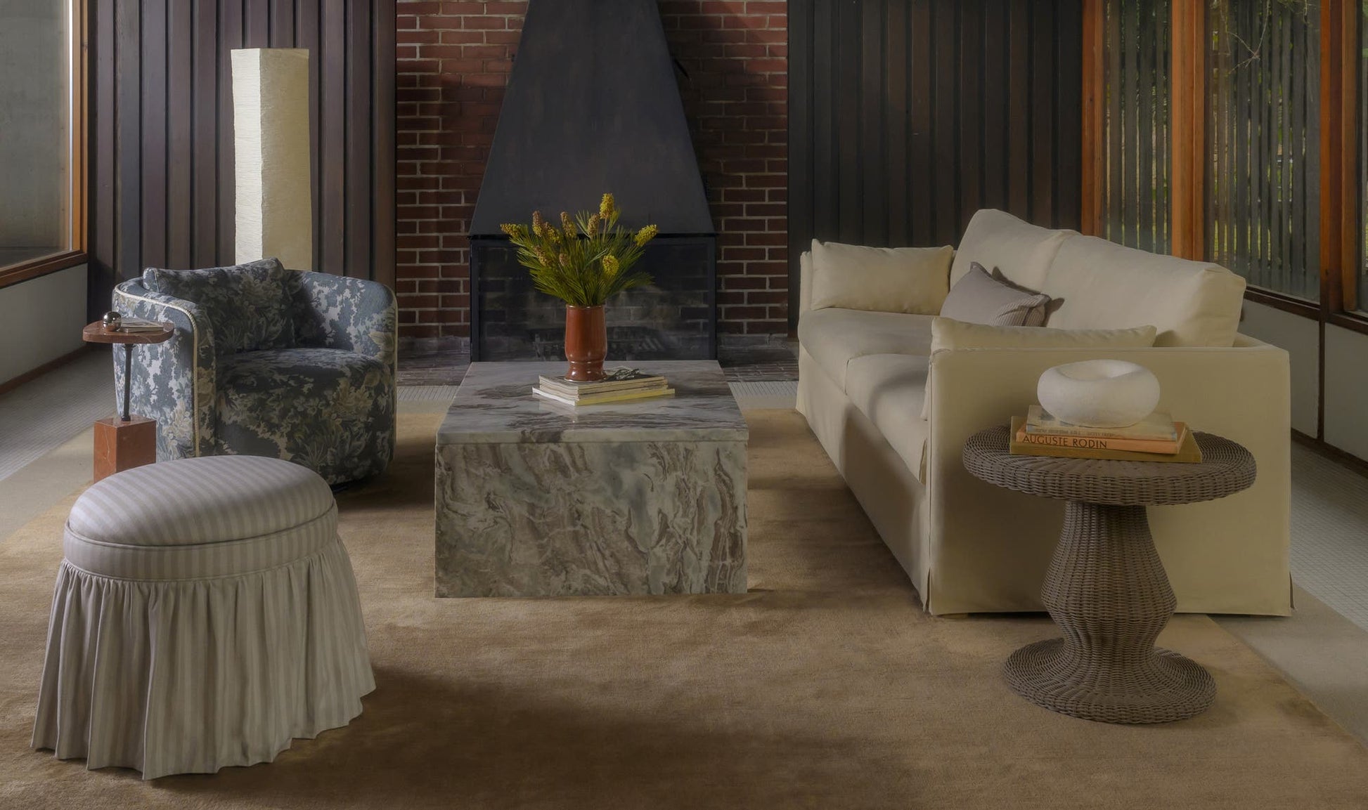 Shea Sofa Wheat by Moe's Home Collection - view 7