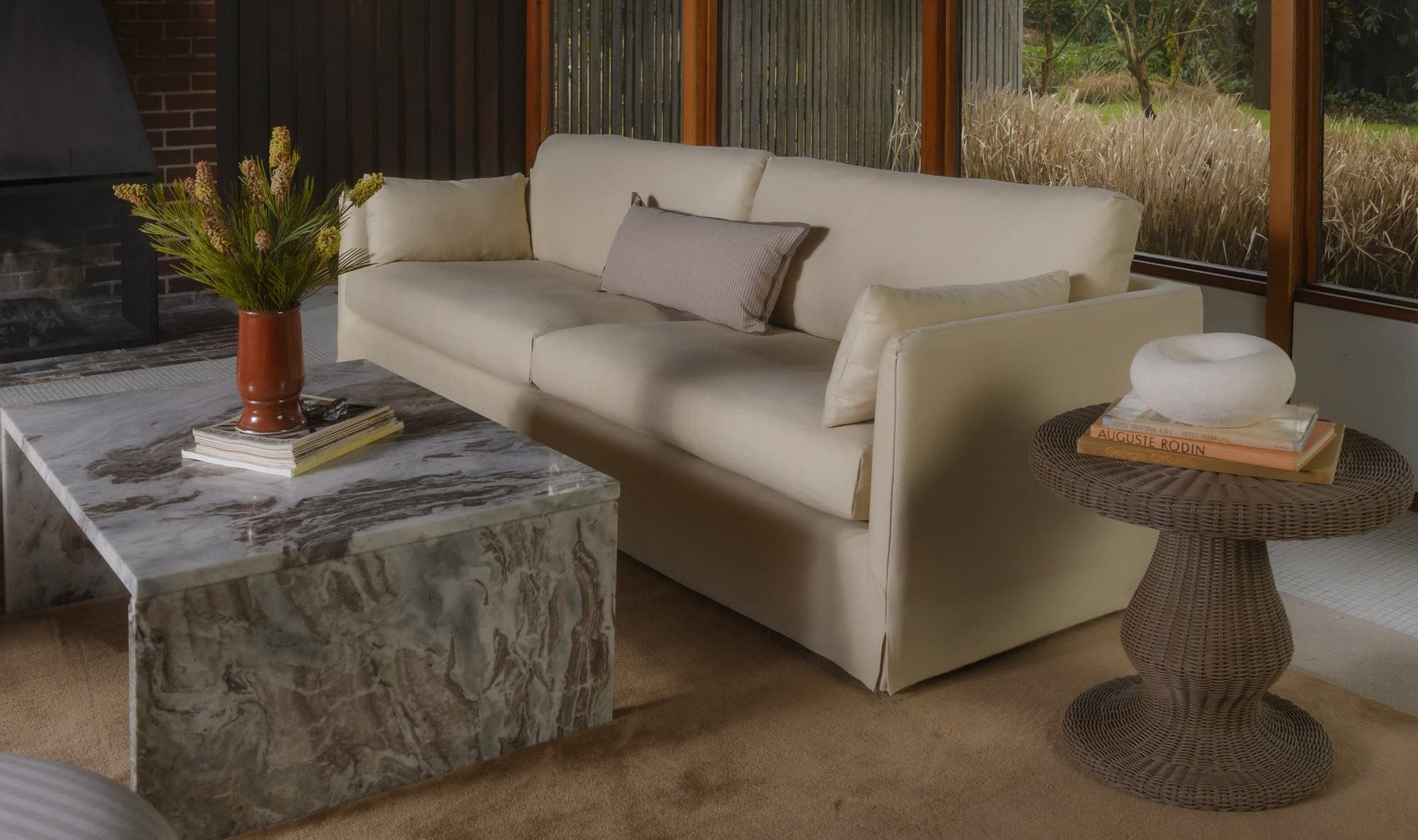 Shea Sofa Wheat by Moe's Home Collection - view 8
