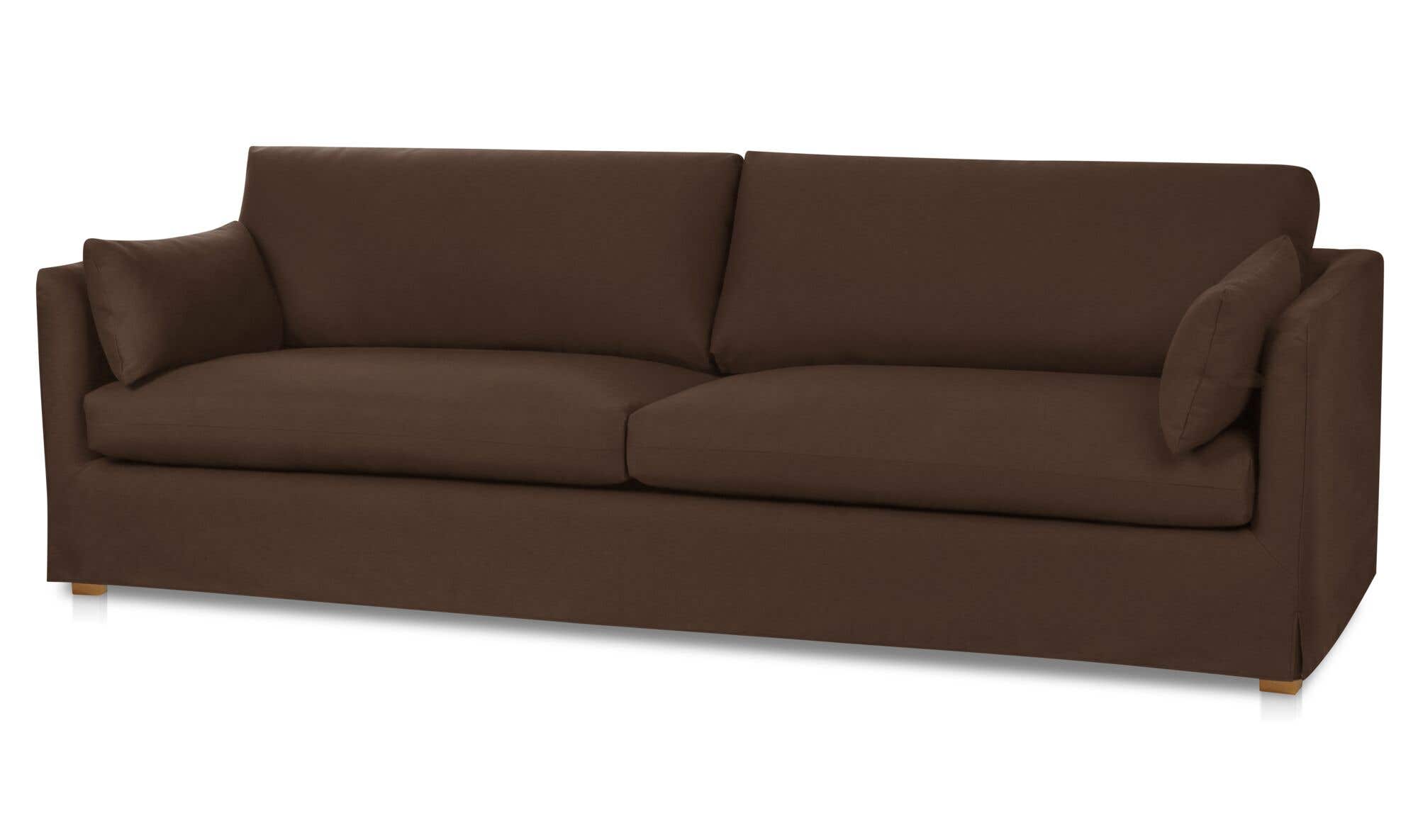 Shea Sofa Dark Brown by Moe's Home Collection - view 6