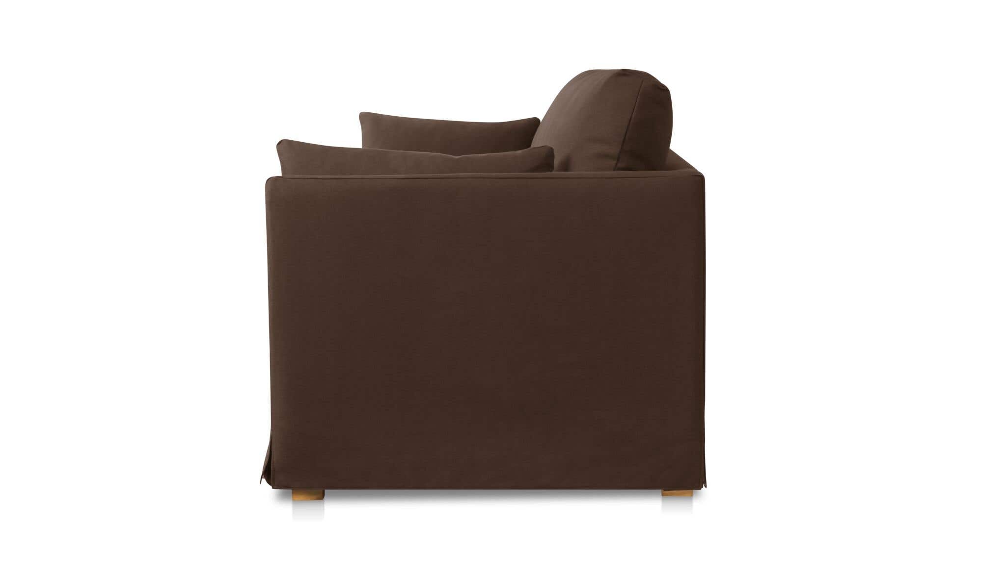 Shea Sofa Dark Brown by Moe's Home Collection - view 7