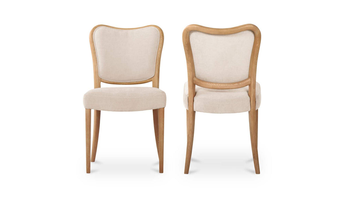 Ellory Dining Chair Oat - Set of Two by Moe's Home Collection - view 5