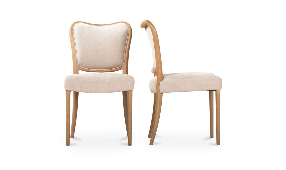 Ellory Dining Chair Oat - Set of Two by Moe's Home Collection - view 4