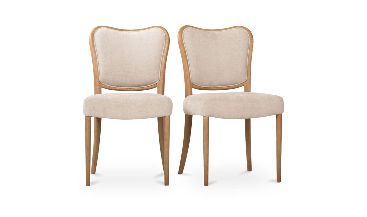 Ellory Dining Chair Oat - Set of Two by Moe's Home Collection - view 2