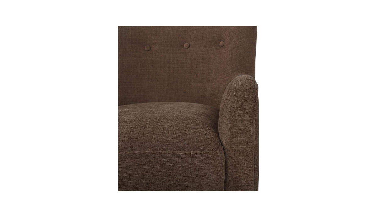 Fairview Accent Chair Cool Brown by Moe's Home Collection - view 9