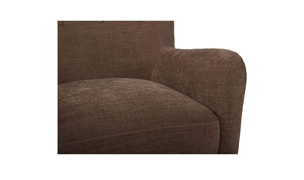 Fairview Accent Chair Cool Brown by Moe's Home Collection - view 8