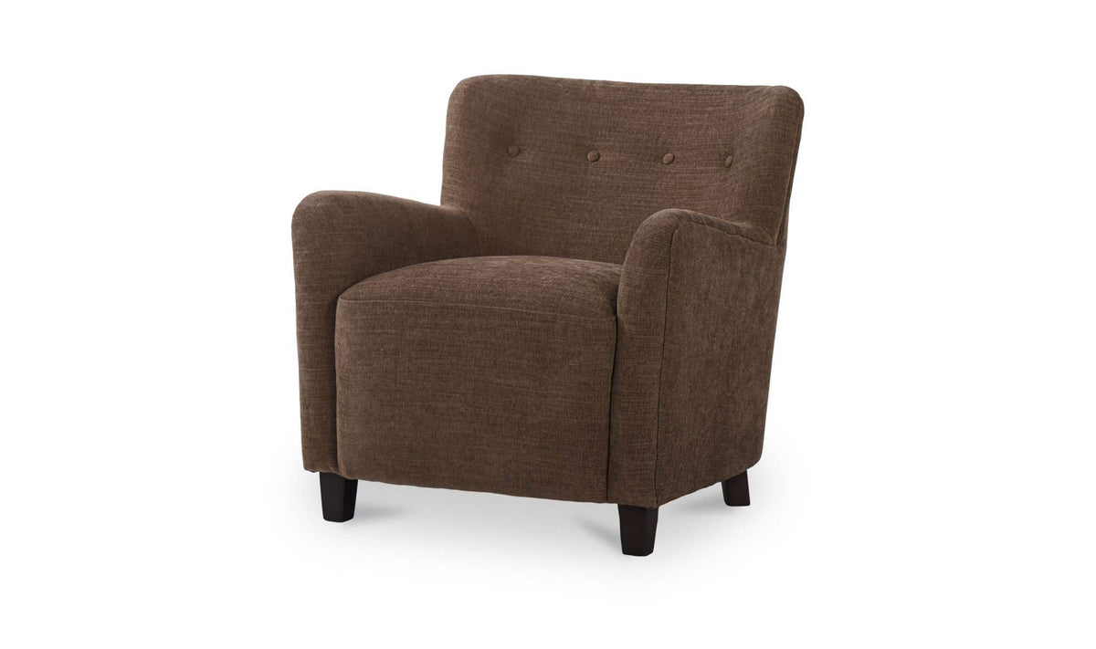 Fairview Accent Chair Cool Brown by Moe's Home Collection - view 4