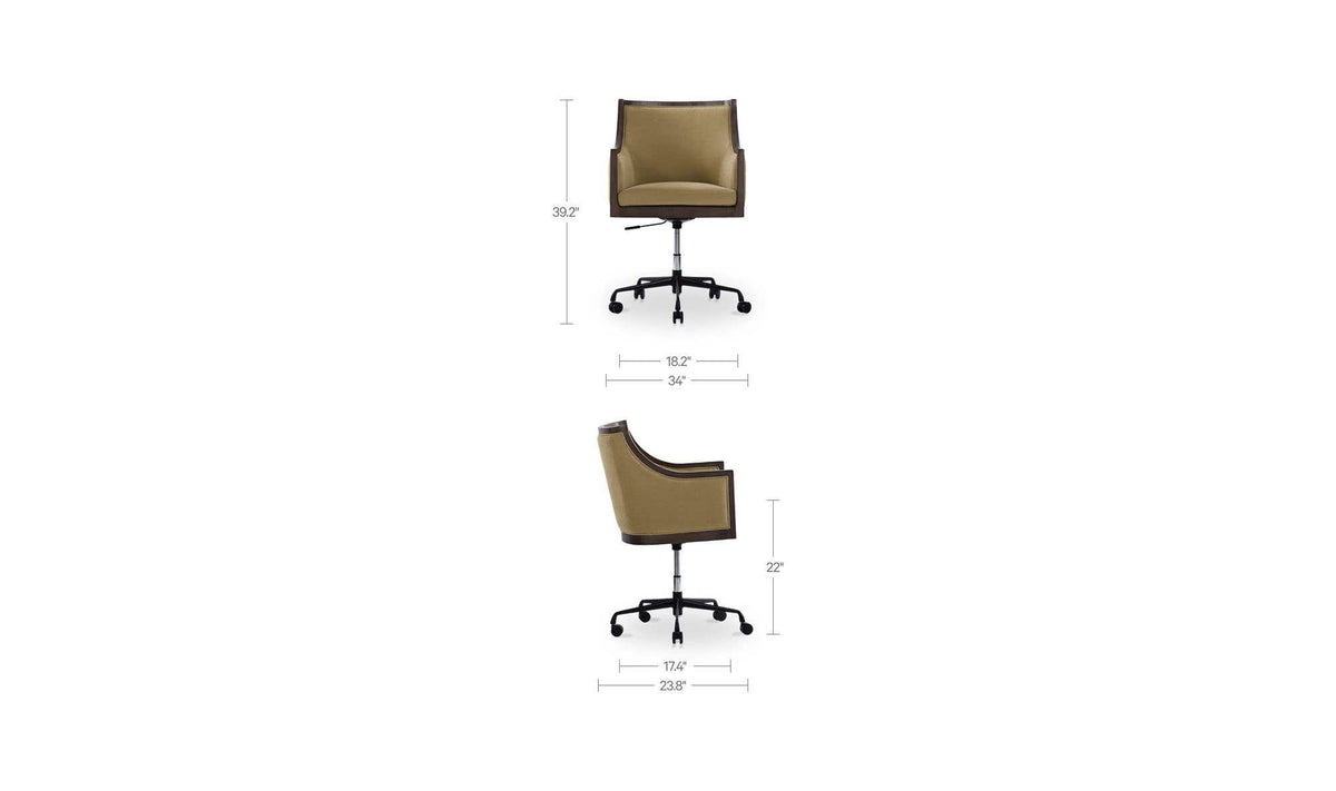 Firth Office Chair Olive by Moe's Home Collection - view 12