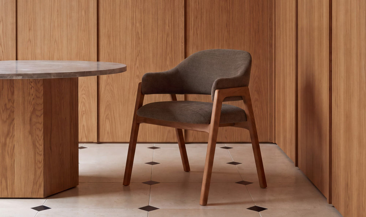 Halden Dining Chair Cool Brown by Moe's Home Collection - view 3