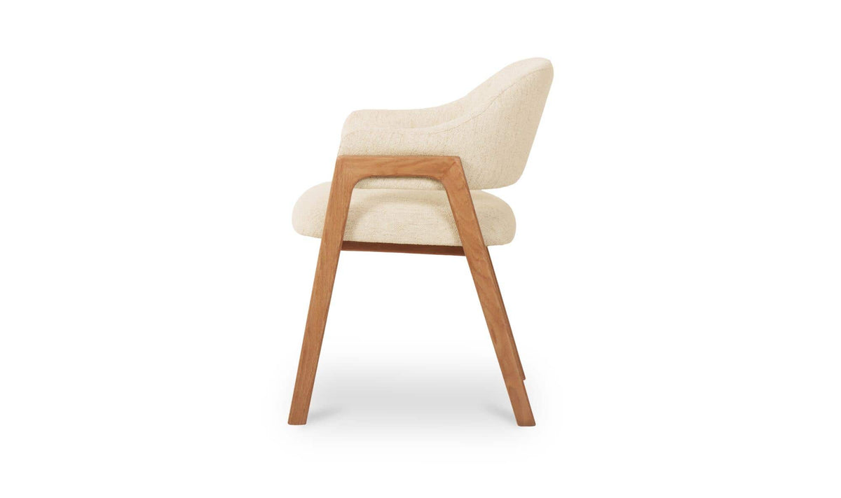Halden Dining Chair Flecked Beige by Moe's Home Collection - view 5