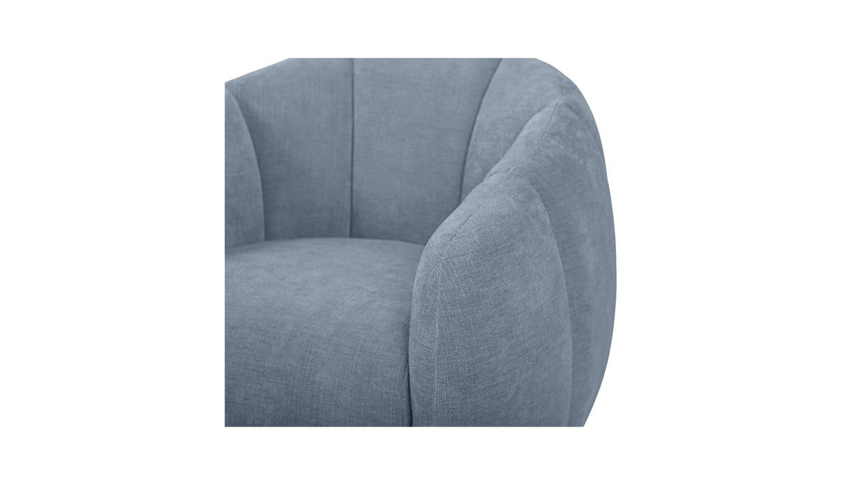 Mindy Swivel Chair Light Blue by Moe's Home Collection - view 10