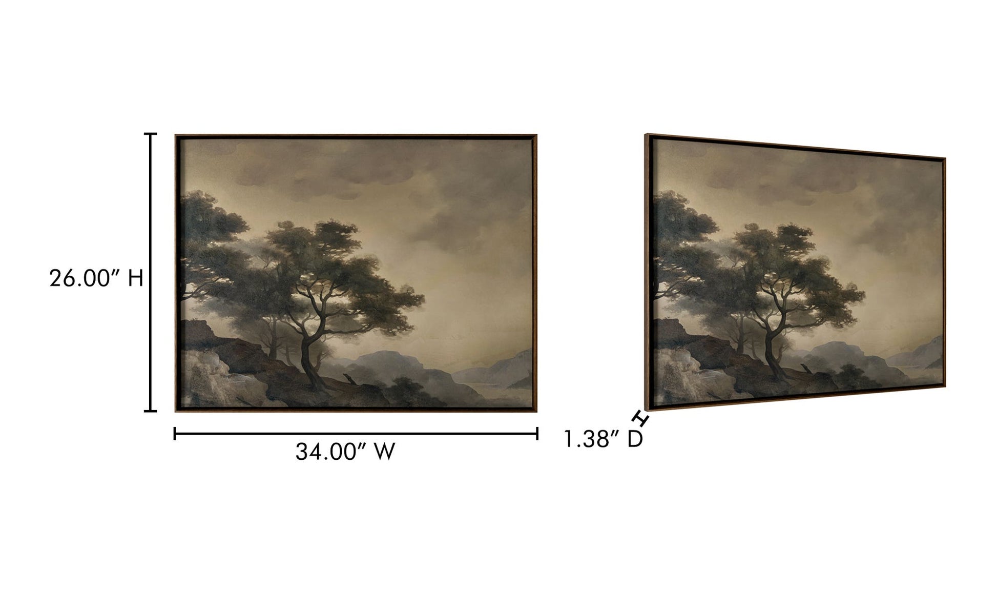 Reverie Framed Painting by Moe's Home Collection - view 8