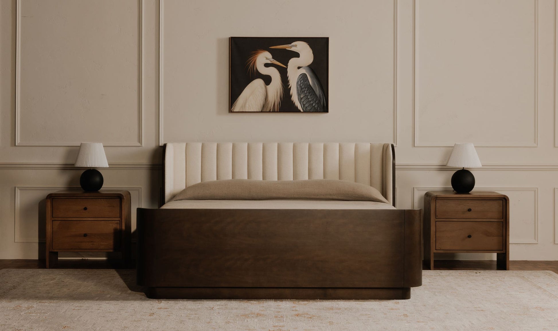 Two Cranes Framed Painting by Moe's Home Collection - view 5