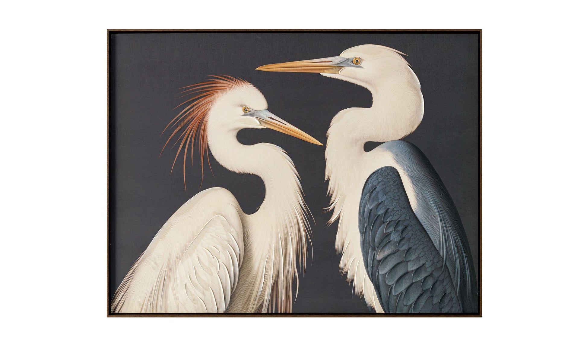 Two Cranes Framed Painting by Moe's Home Collection - view 4