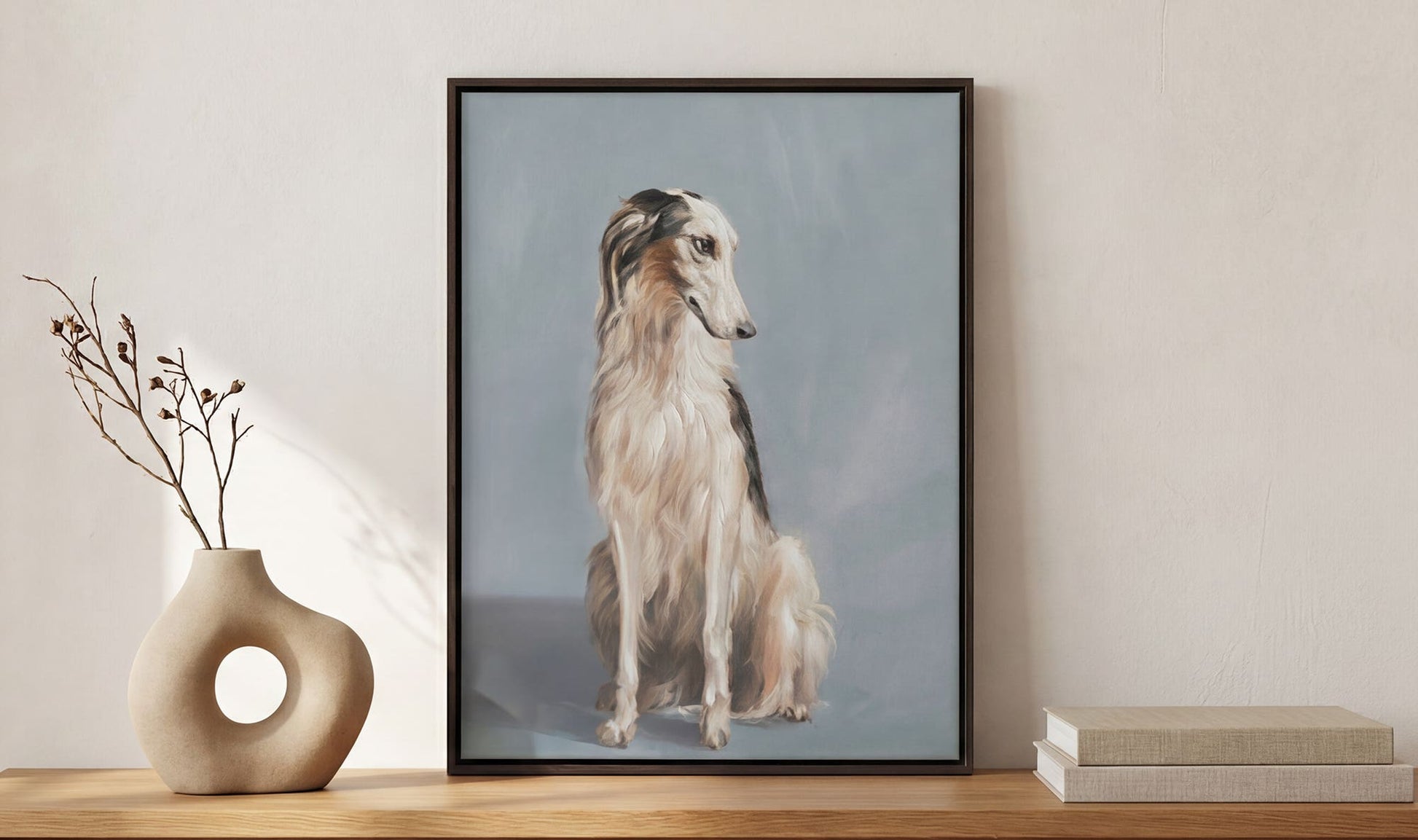 Blue Framed Painting by Moe's Home Collection - view 5