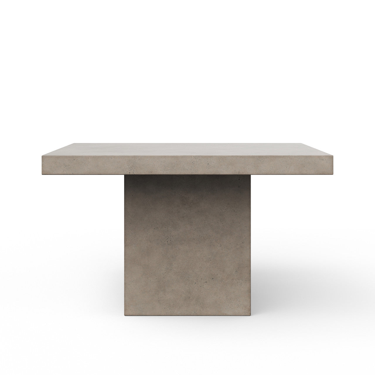 Mixx - Una - 59" Square Counter Height Dining Table - Dark Grey