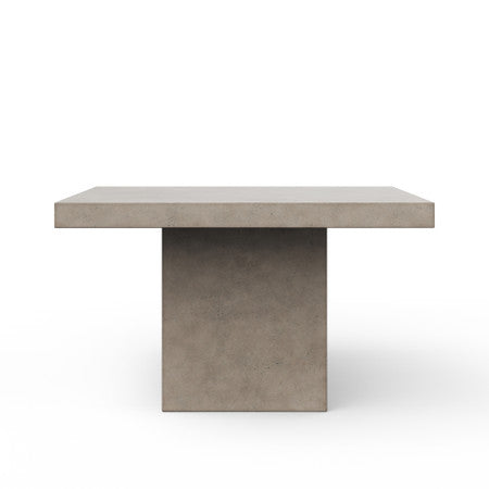 Mixx Una 59" Square Counter Height Dining Table - Dark Grey