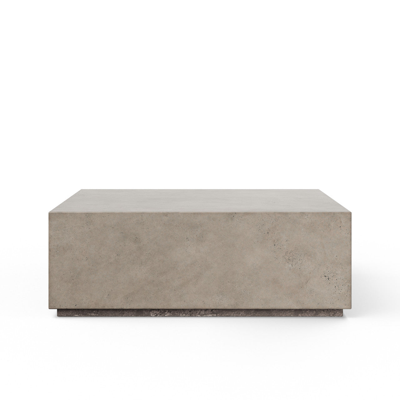 Mixx - Bloc Square Coffee Table - 47.25" - Dark Grey