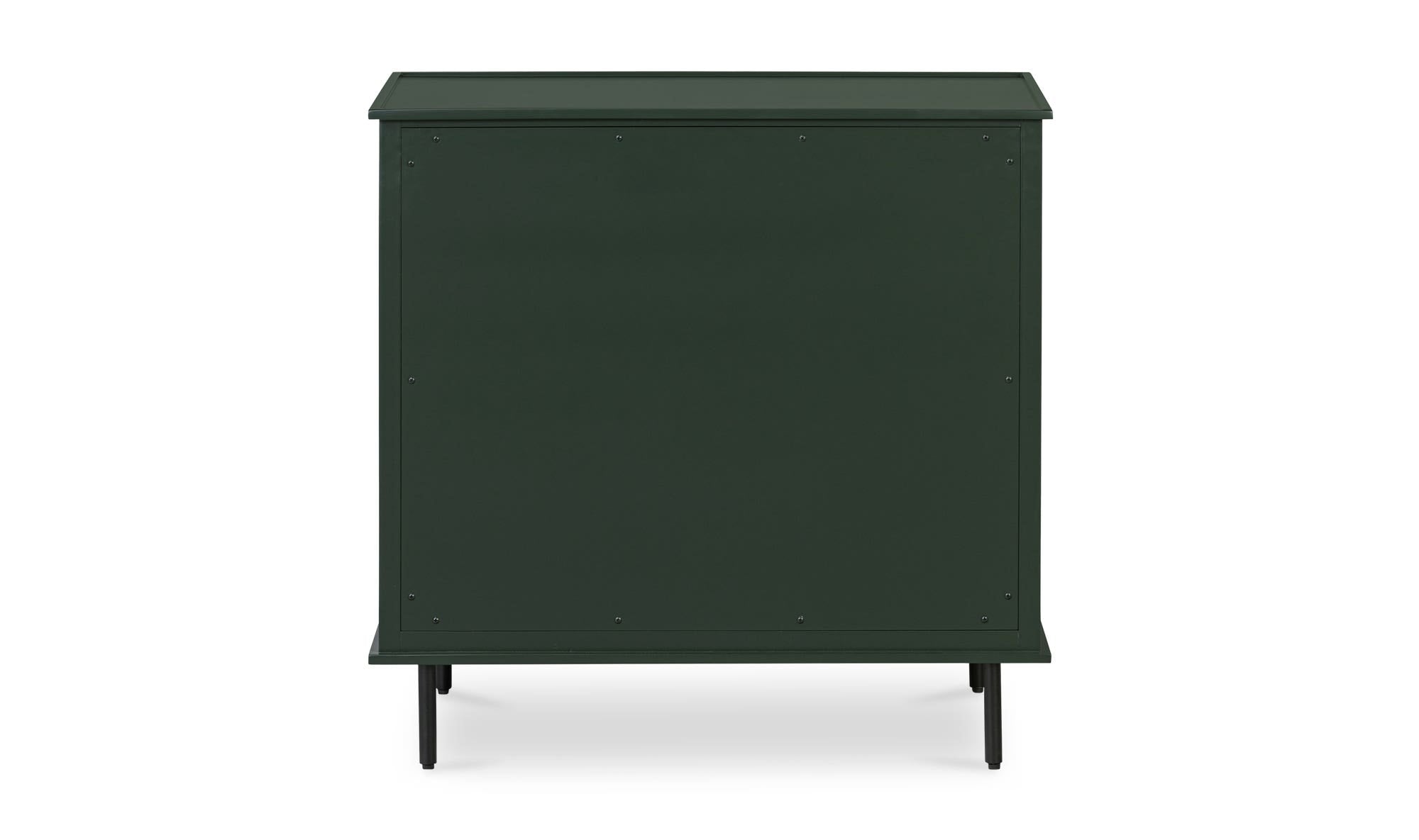 Reagan 3 Drawer Nightstand Deep Green by Moe's Home Collection - view 6