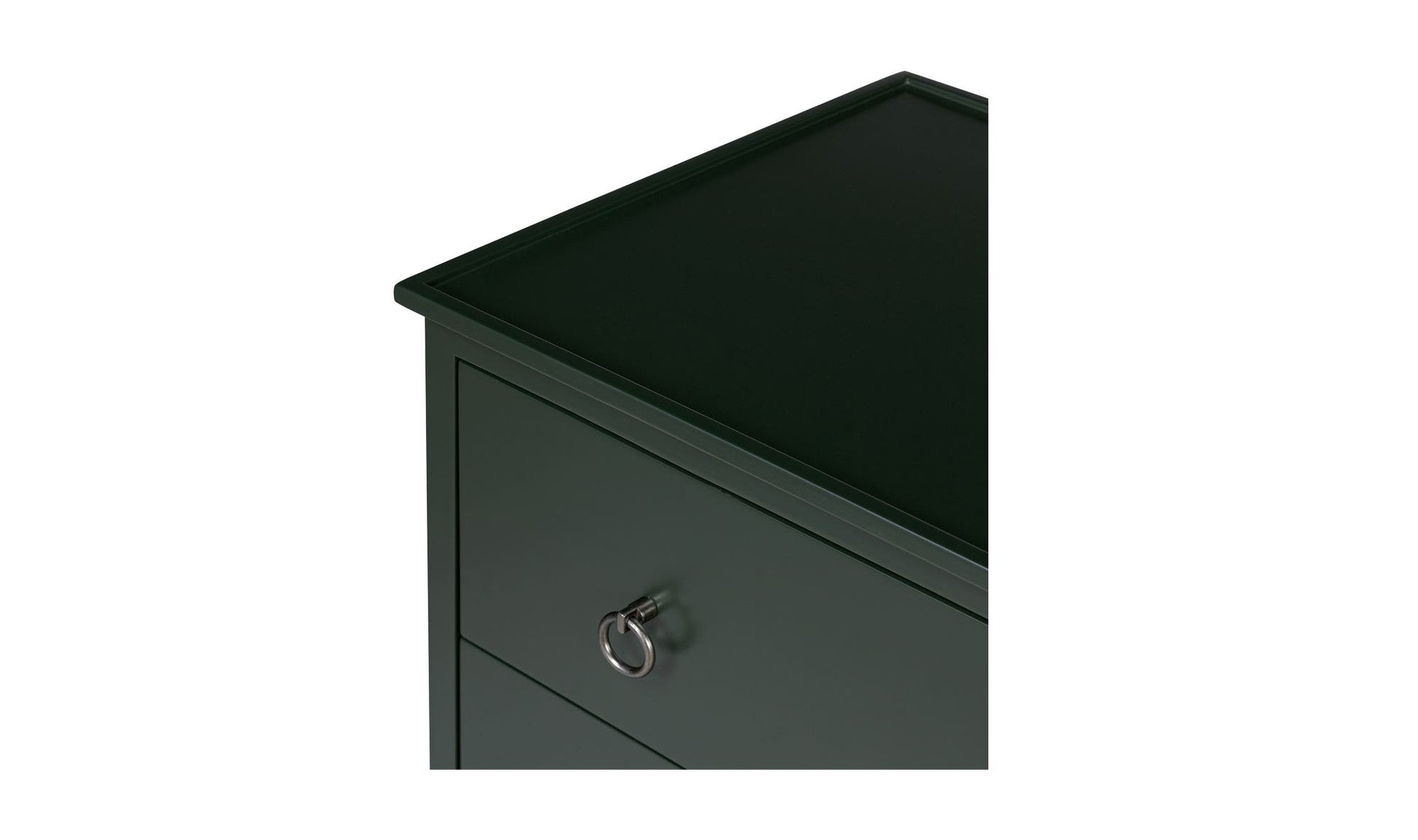 Reagan 3 Drawer Nightstand Deep Green by Moe's Home Collection - view 9