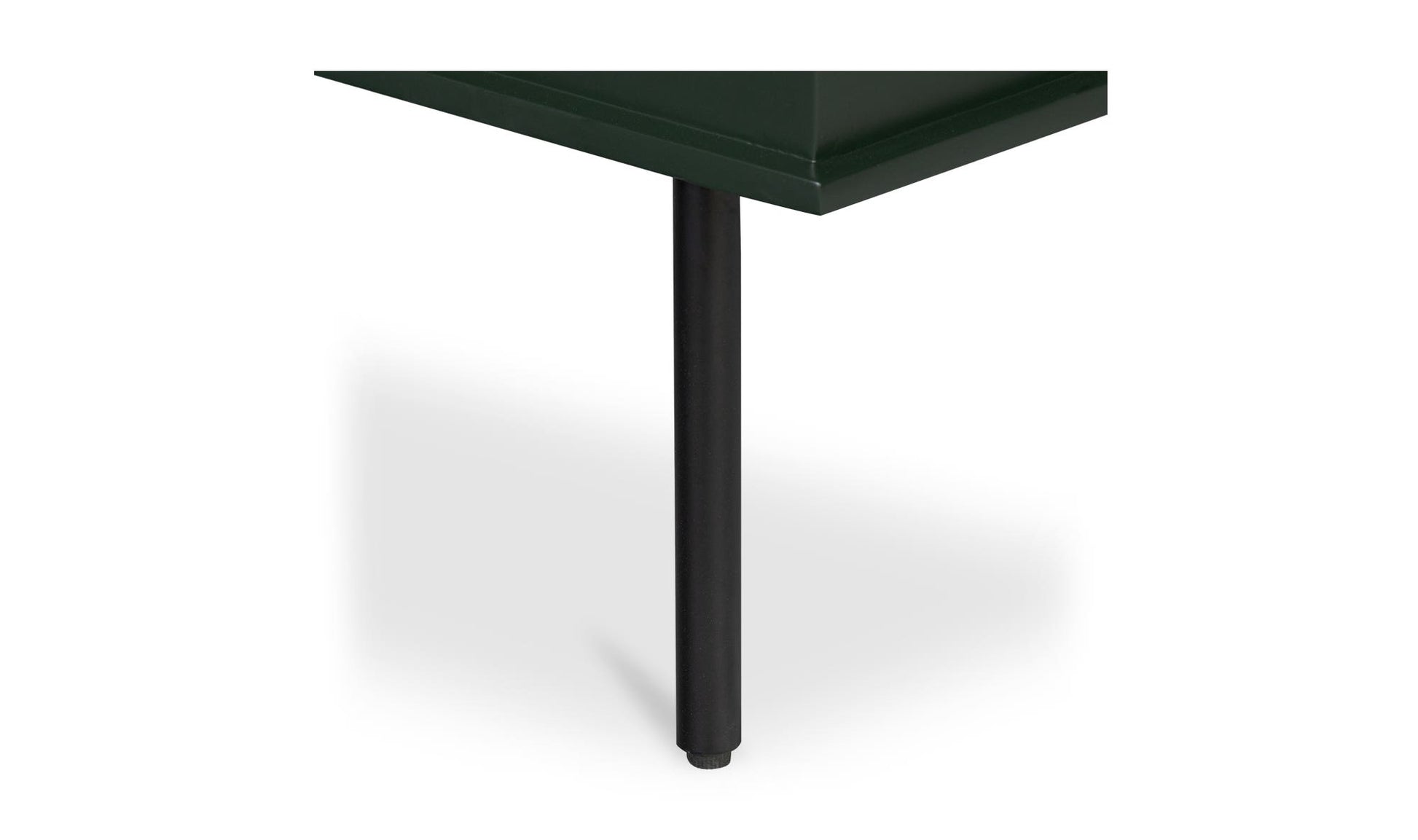 Reagan 3 Drawer Nightstand Deep Green by Moe's Home Collection - view 10