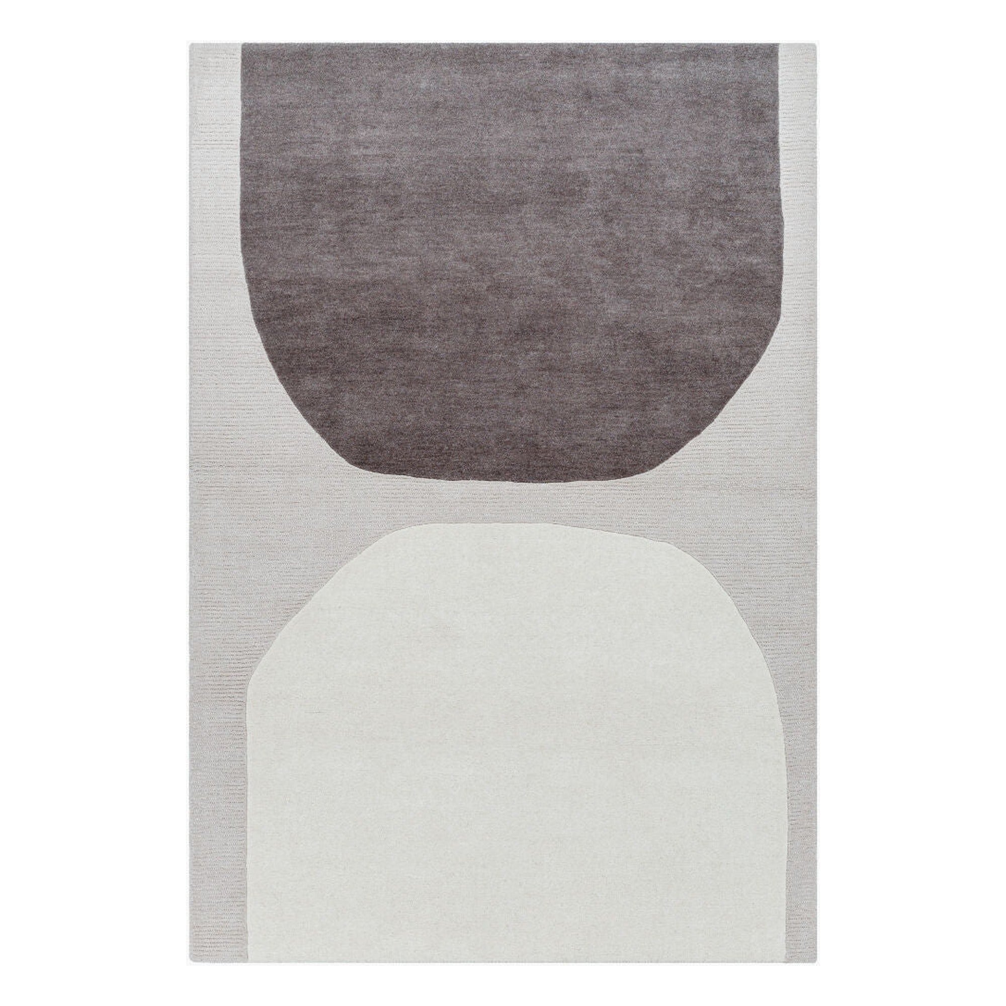 Rossi Charcoal/White Handmade Rug - 2' x 3'