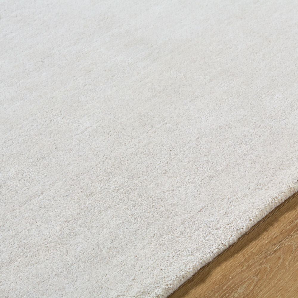 Rossi Charcoal/White Handmade Rug - texture