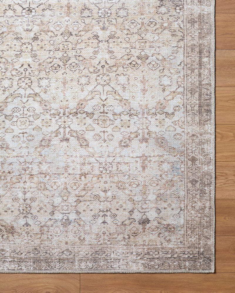 Amelia Machine Woven Rug JYAL-2301 - overhead