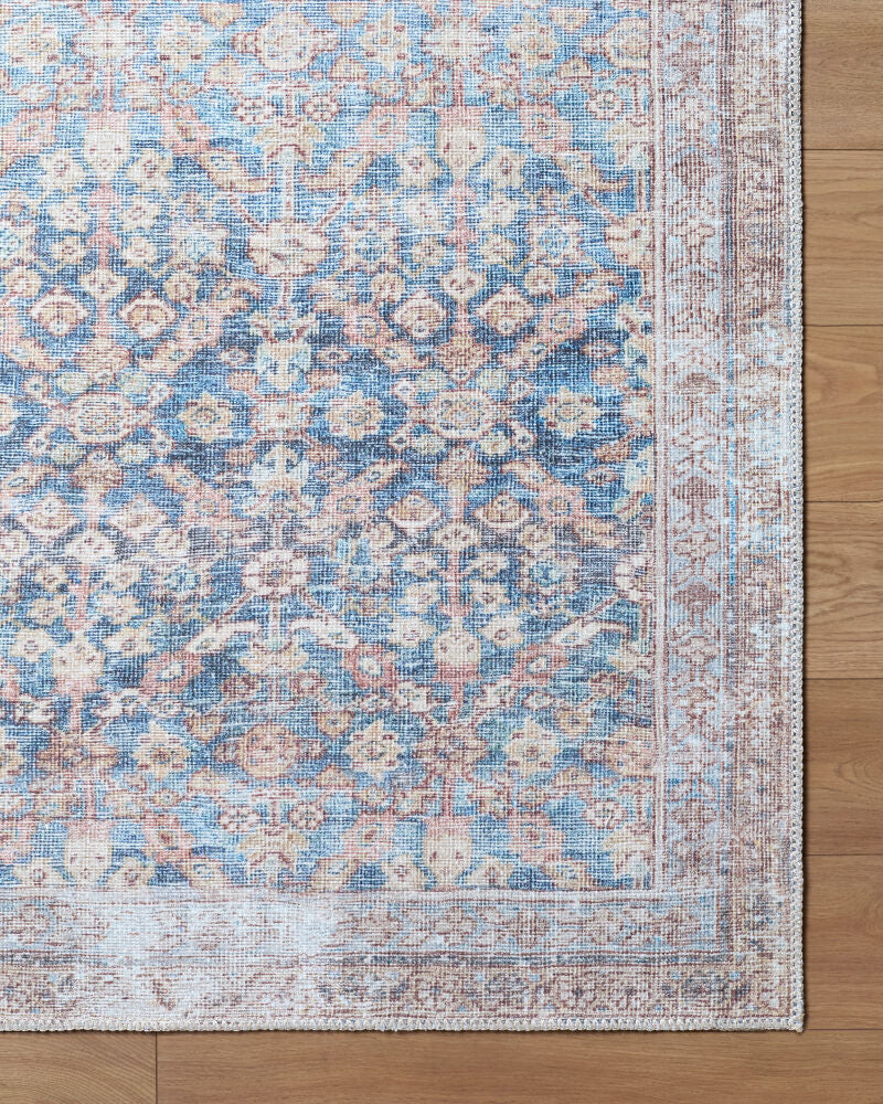 Amelia Machine Woven Rug JYAL-2302 - overhead