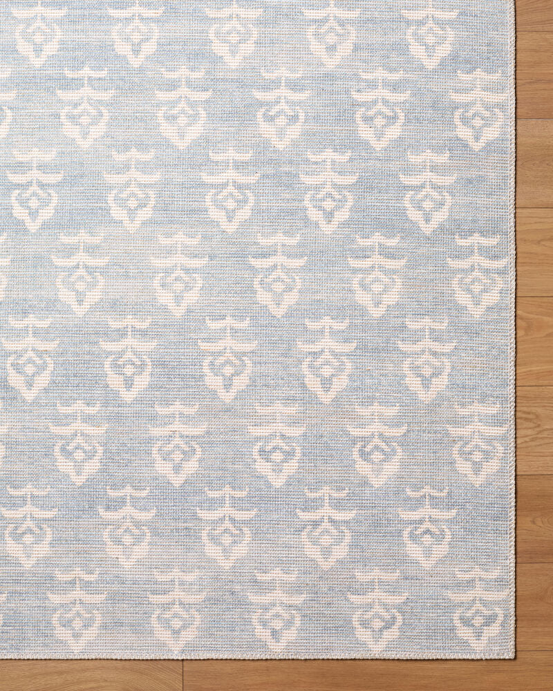 Flora Machine Woven Rug JYFL-2301 - overhead
