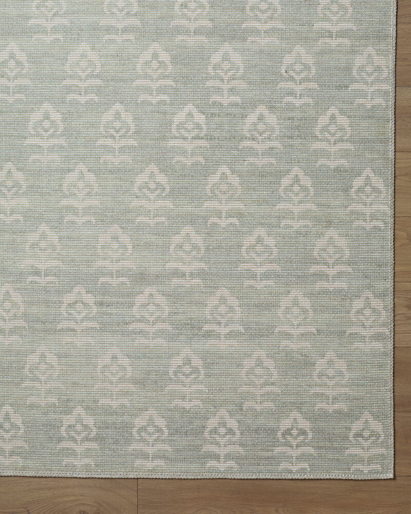 Flora Machine Woven Rug JYFL-2302 - overhead
