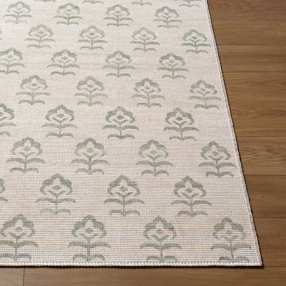 Flora Machine Woven Rug JYFL-2303 - front