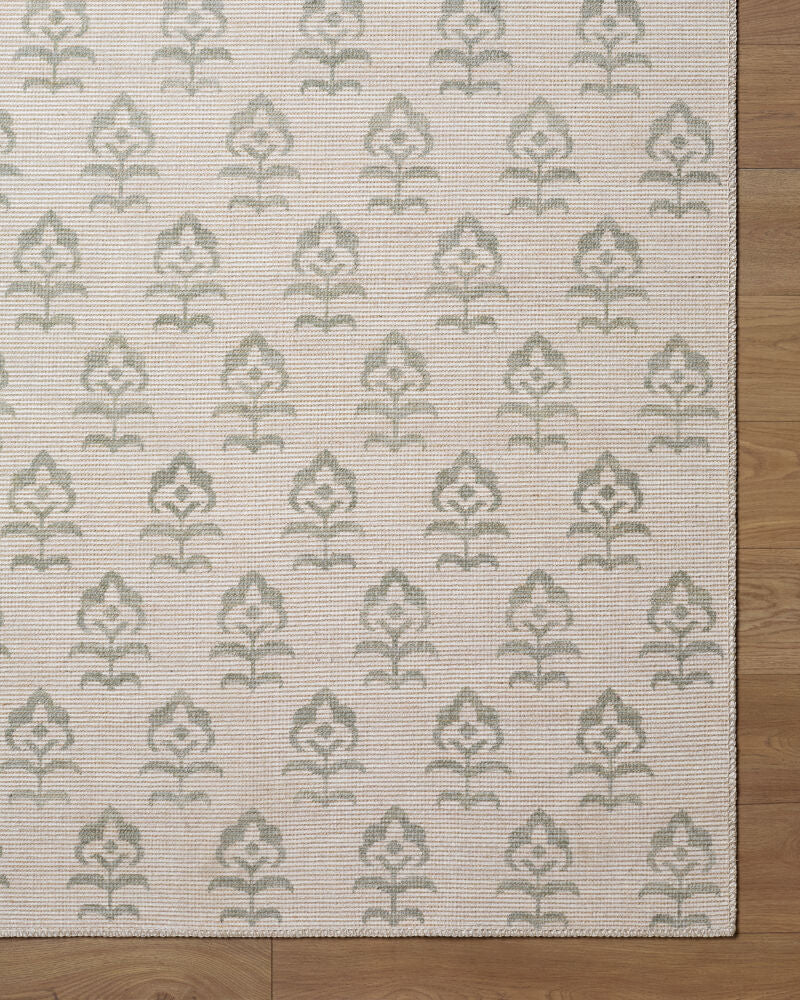 Flora Machine Woven Rug JYFL-2303 - overhead