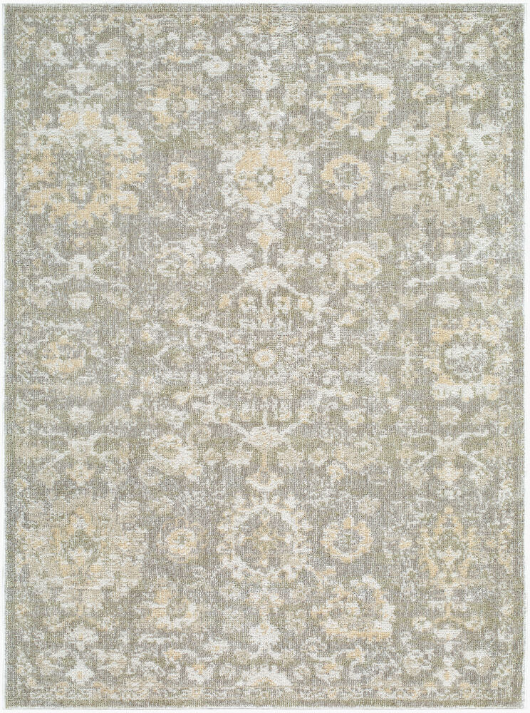 Jazz Ivory/Tan Machine Woven Rug JZZ-2303 - 5'3" x 7'