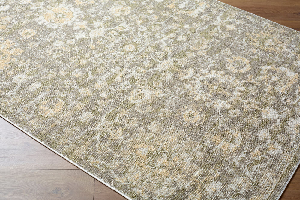 Jazz Ivory/Tan Machine Woven Rug JZZ-2303 - corner