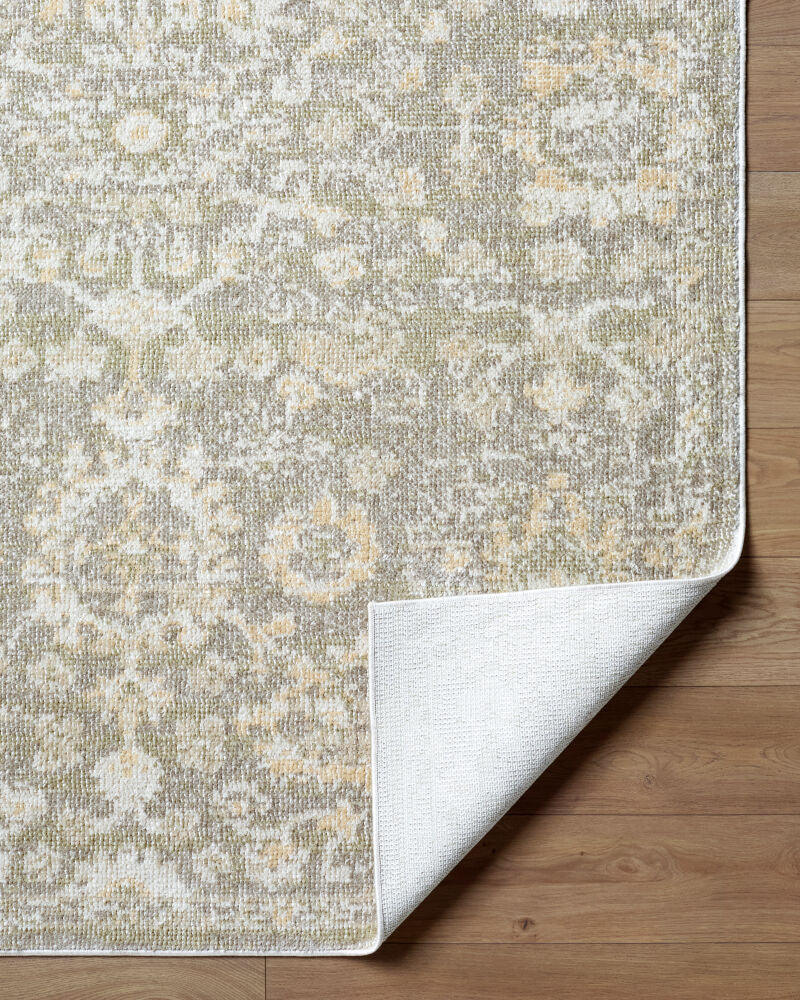 Jazz Ivory/Tan Machine Woven Rug JZZ-2303 - fold
