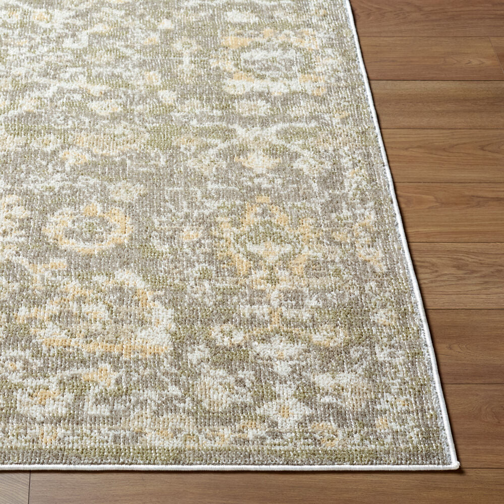 Jazz Ivory/Tan Machine Woven Rug JZZ-2303 - front
