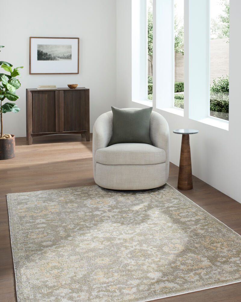 Jazz Ivory/Tan Machine Woven Rug JZZ-2303 - roomscene