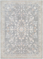 Jazz Cream/Slate Machine Woven Rug JZZ-2304 - 5'3" x 7'