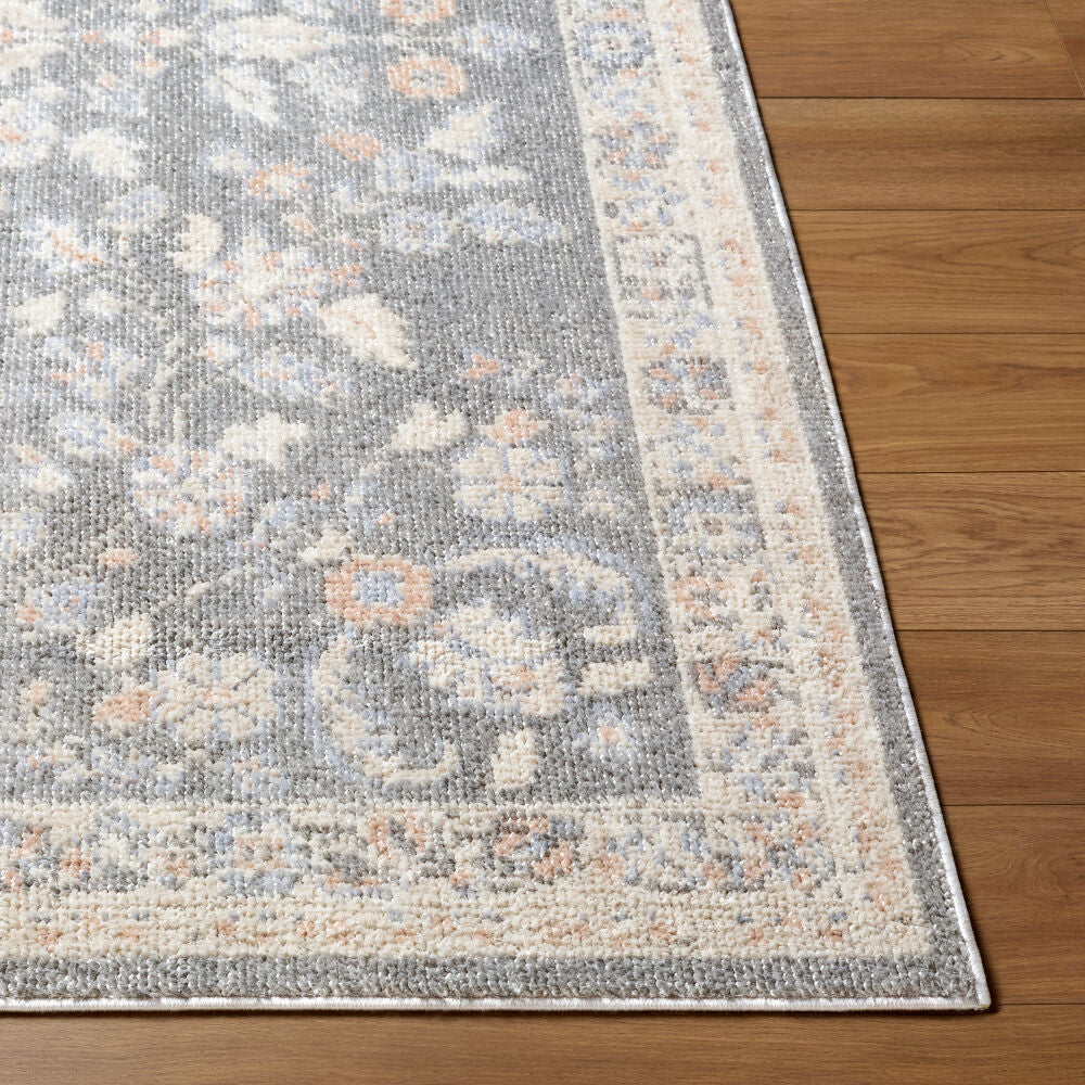 Jazz Cream/Slate Machine Woven Rug JZZ-2304 - front