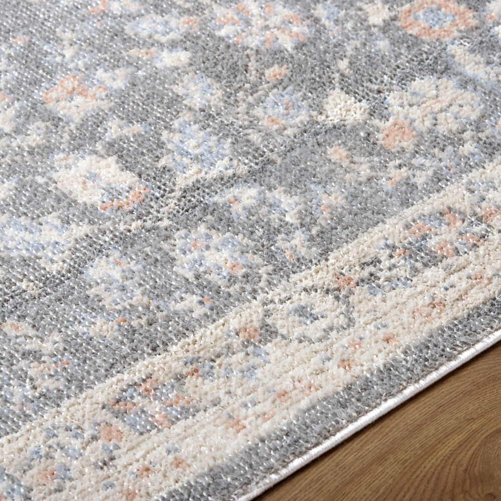 Jazz Cream/Slate Machine Woven Rug JZZ-2304 - texture