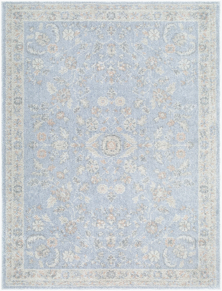 Jazz Cream/Slate Machine Woven Rug JZZ-2305 - 5'3" x 7'