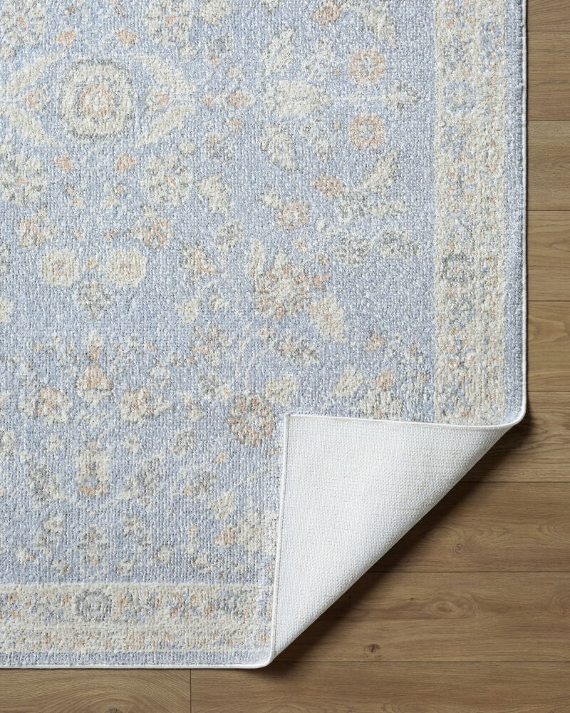 Jazz Cream/Slate Machine Woven Rug JZZ-2305 - fold