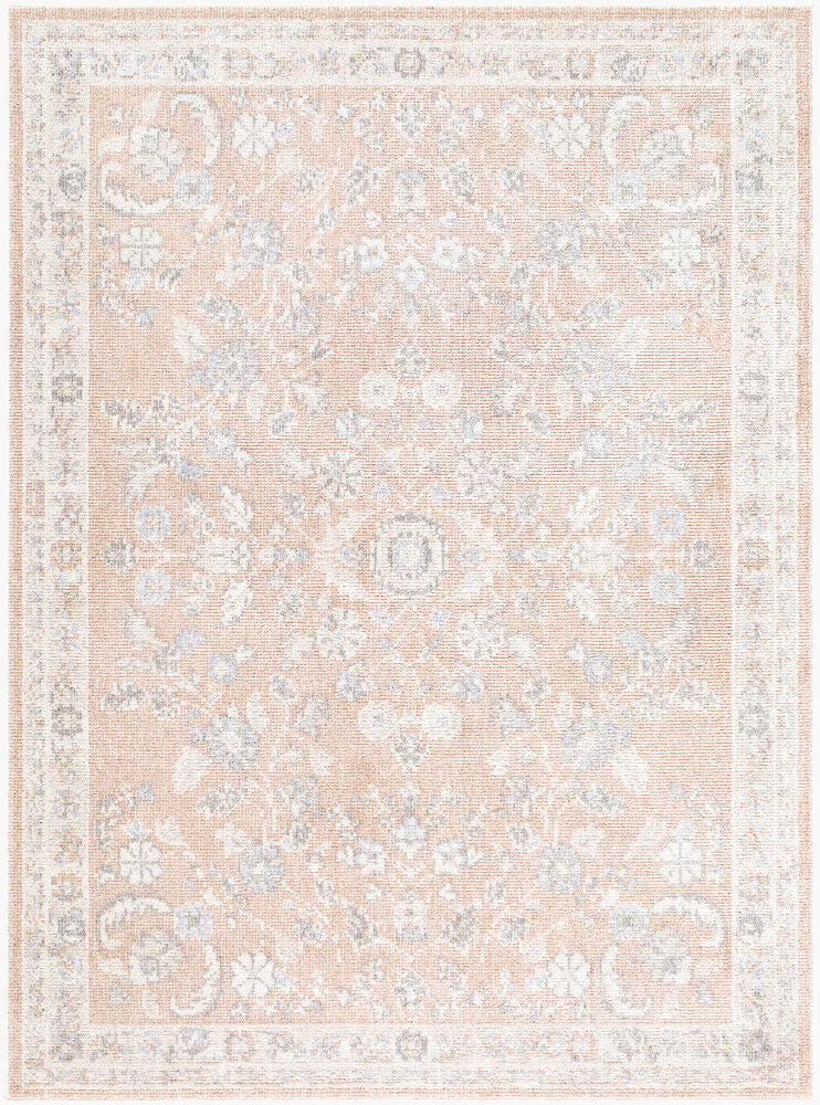 Jazz Cream/Slate Machine Woven Rug JZZ-2306 - 5'3" x 7'